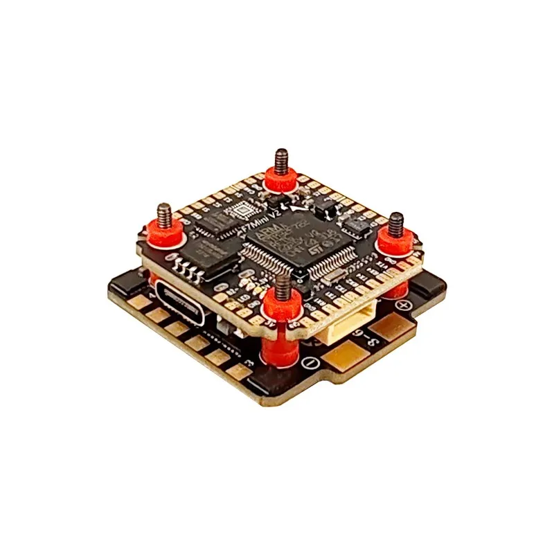 Aocoda RC F7mini V2 ミニフライトコントローラー OSD 気圧計付き 16M ブラックボックス クロスオーバーフライトコントローラー用