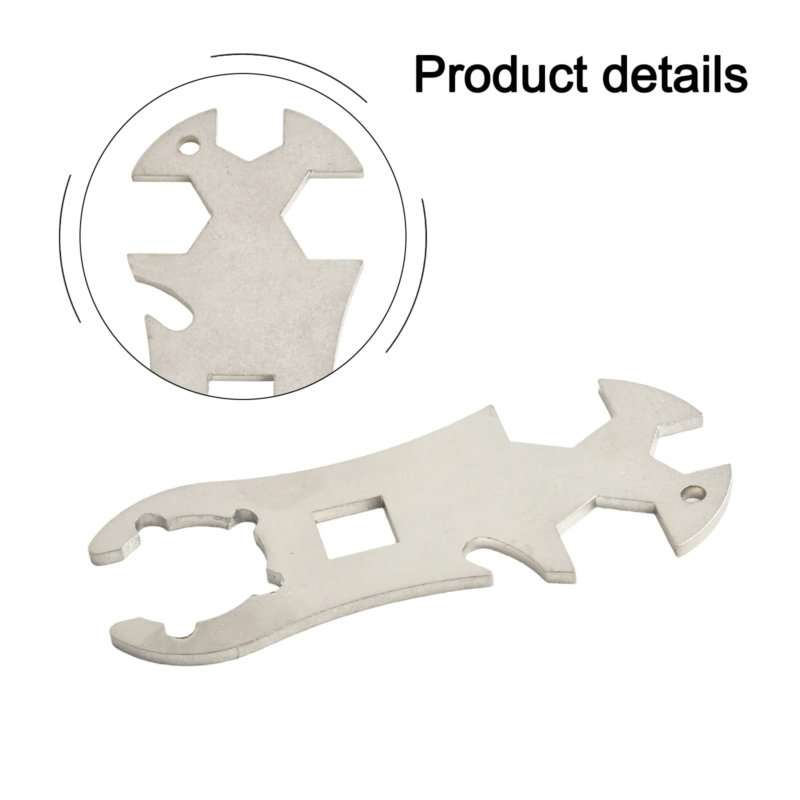 Gas Bottle Replacement Stainless Steel Wrench Outdoor Cooking Gas Wrench Portable Wrench 5kg Gas Bottle Compatible