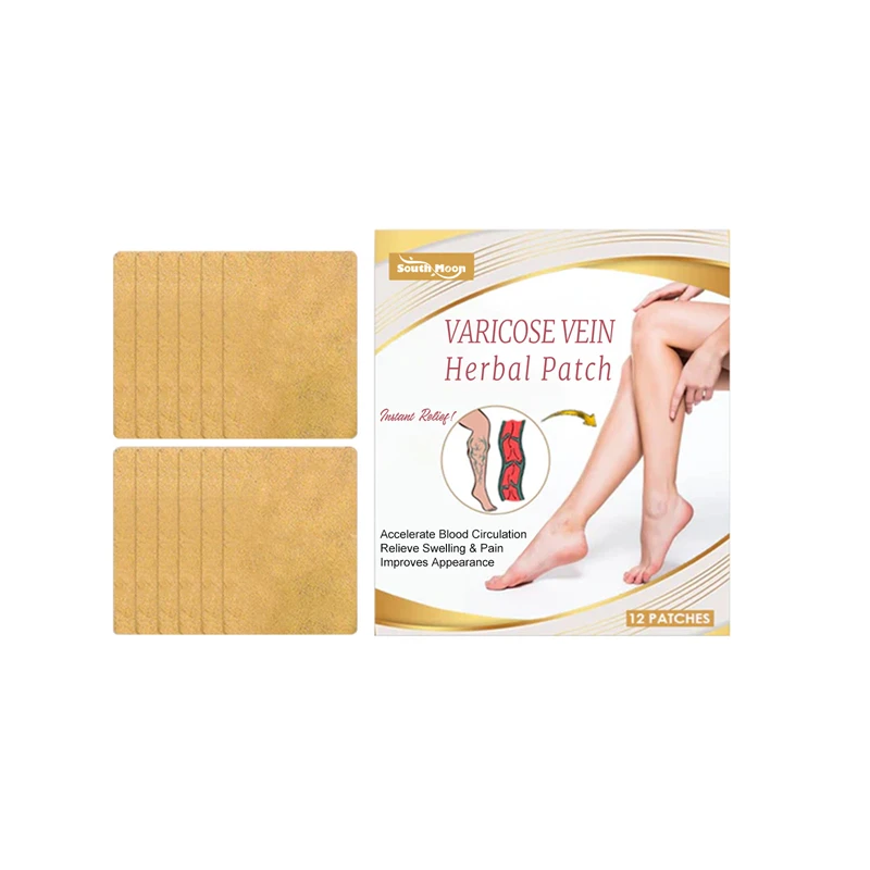 Effective Varicose Vein Relief Sticker Eliminate Vasculitis Phlebitis Spider Legs Treatment Soothing Relieve Pain Herbal Patches