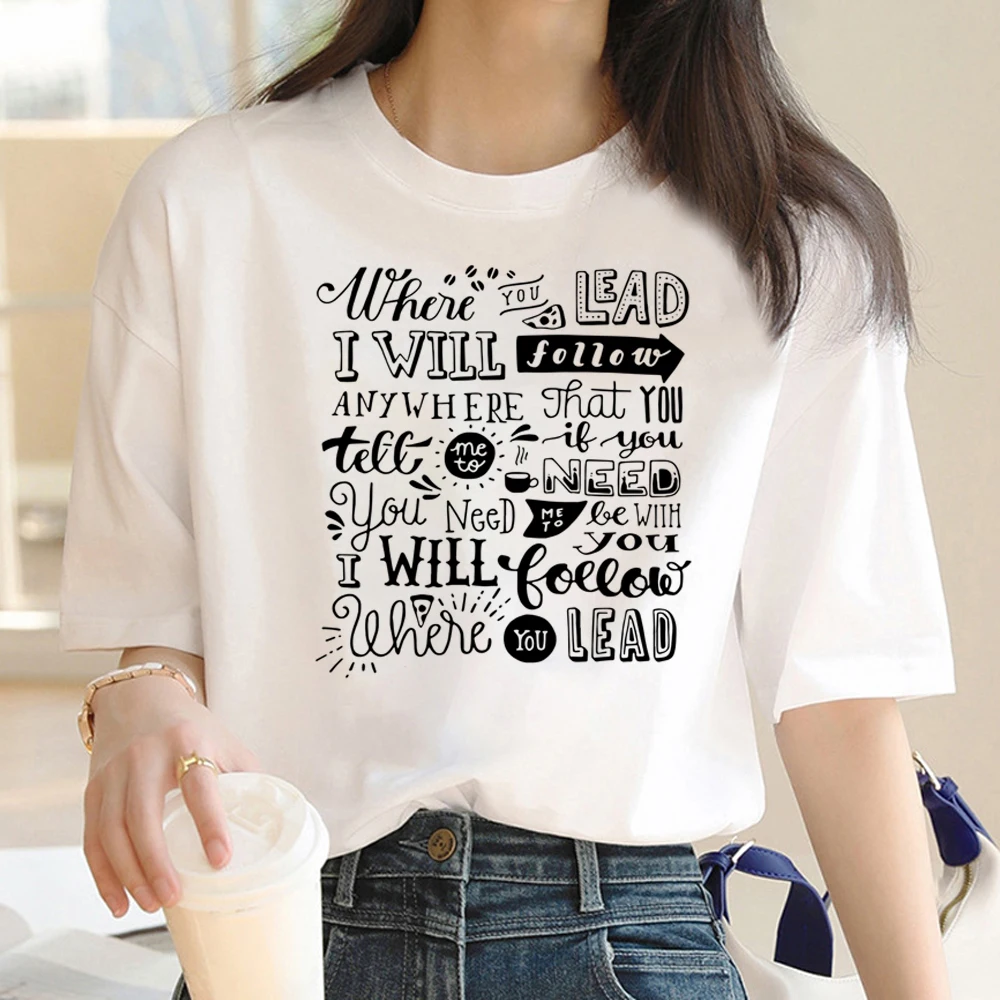 Gilmore Girls Tee women Y2K comic harajuku Tee female anime clothes