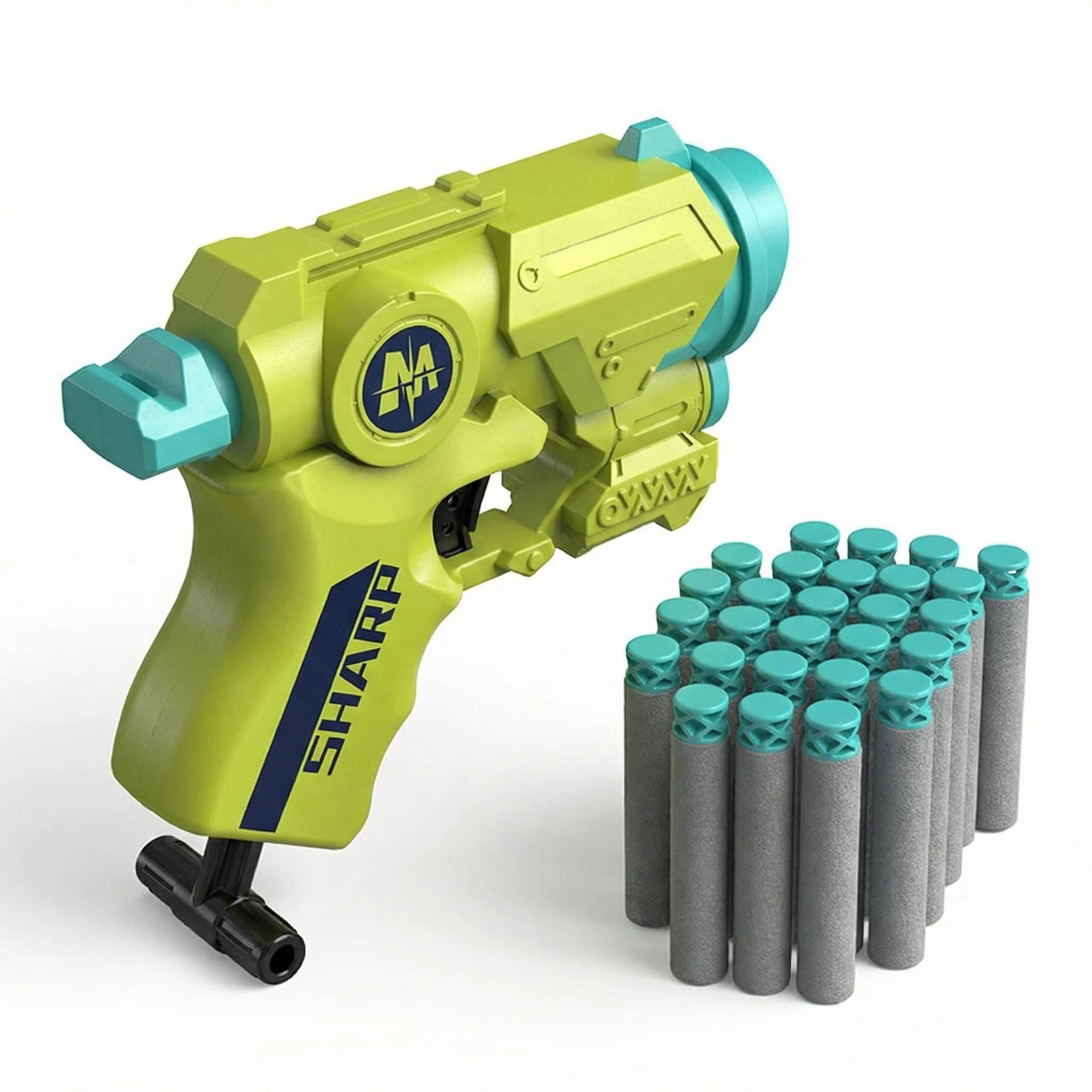 

2026.Mini Shell Throwing Soft Bullet Launcher Toy Gun Airsoft Foam Bullet Blaster Outdoor CS Weapon for Children