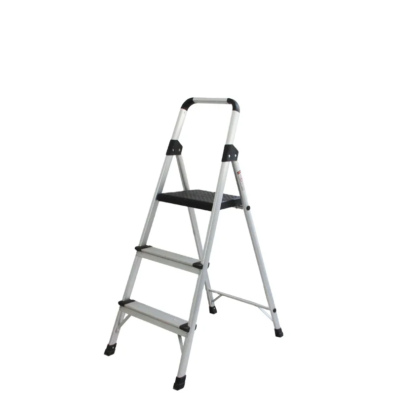 

Многофункциональная складная алюминиевая бытовая лестница с подносом. Складные лестницы.