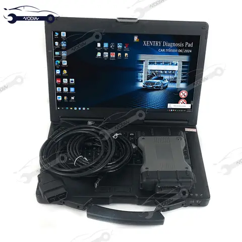 Multiplexor MB STAR C6 para Be-nz c6 Connect DOIP xentry das wis epc Xentry Juego Completo de Herramientas de Diagnóstico para Autos y Camiones