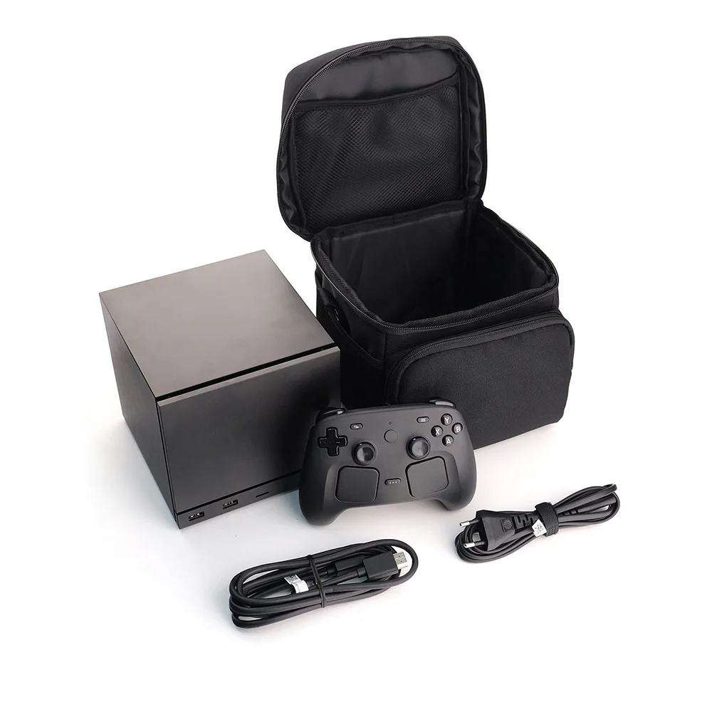 Shockproof Portabl Storage Bag 6810 for Steam Machine & Steam Controller 2 with Removable Shoulder Strap.Dual-Layer Travel Case