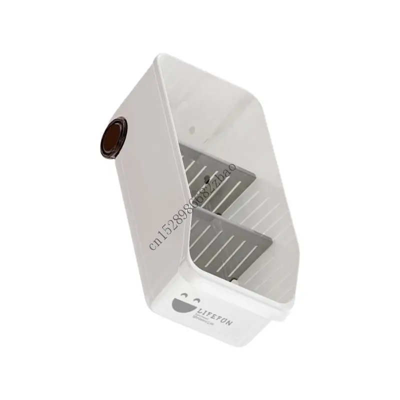 H7EA Space Saving Cabinet Organizers With Sliding Easy Access Drawer Storage Box For Small Spaces