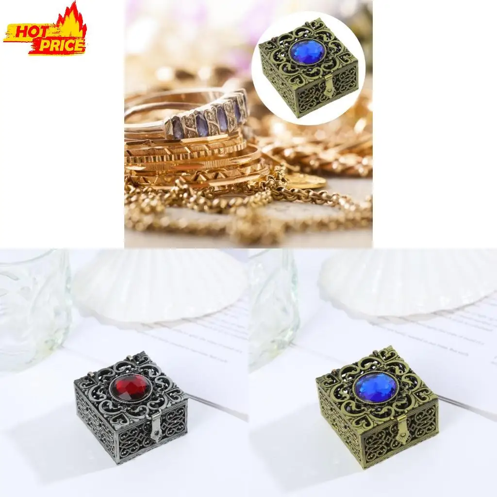 

Stylish Jewelry Display Box Portable Storage Holder For Bedroom Or Gift Giving