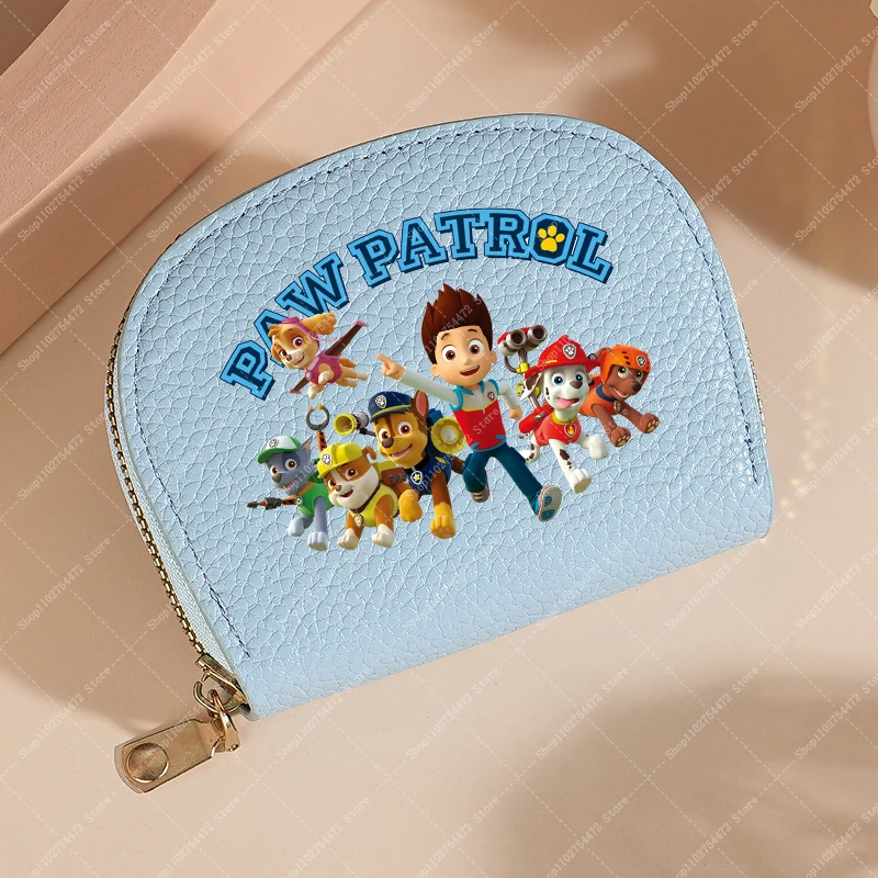 PAW Patrols Kinder Anime Niedliche Geldbörse Skye Chase Cartoon Geldbörse Kinder Mode Kartenhalter Zubehör Geldbeutel Geschenke 2025,