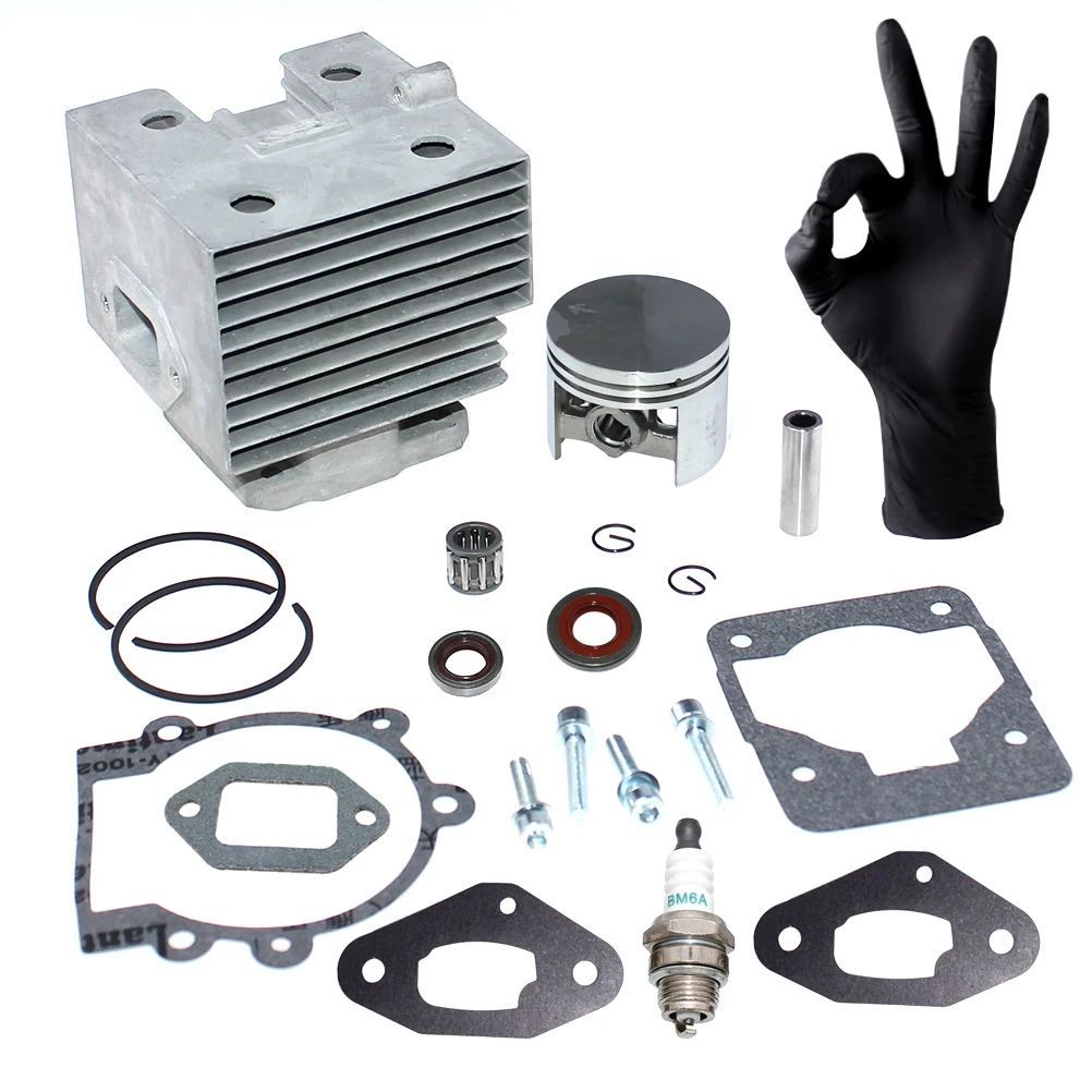 Imagem -02 - Kit de Pistão do Cilindro para Stihl Kit Br320 Br320l Br340 Br340l Br380 Br400 Br420 Br420c Sr320 Sr340sr400 Sr420 4203 020 1201