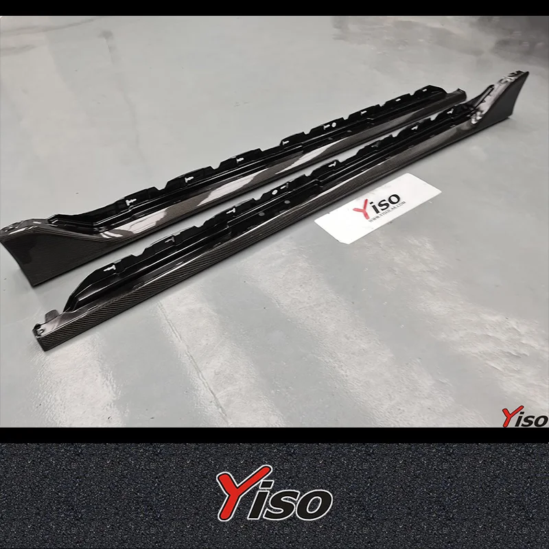 

Suitable for Civic R FK8 TYPER OEM Carbon Fiber side skirt Kit Modified encirclement Forged carbon skirt edge