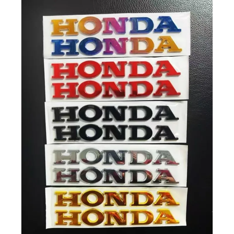 

3D Honda Logo Sticker Letter Label for Motorcycle Sticker Logo Waterproof Stickers for Pcx160 Nss350 Pcx125 Cbr650r Fuel Tank