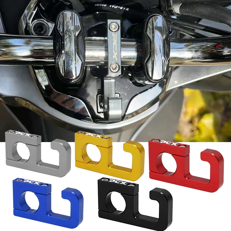 

PCX logo Motorcycle 22mm Helmet Hook Luggage Bag Hook Holder Hanger hooks For Honda PCX125 PCX150 PCX160 PCX 160 PCX 150 PCX 125