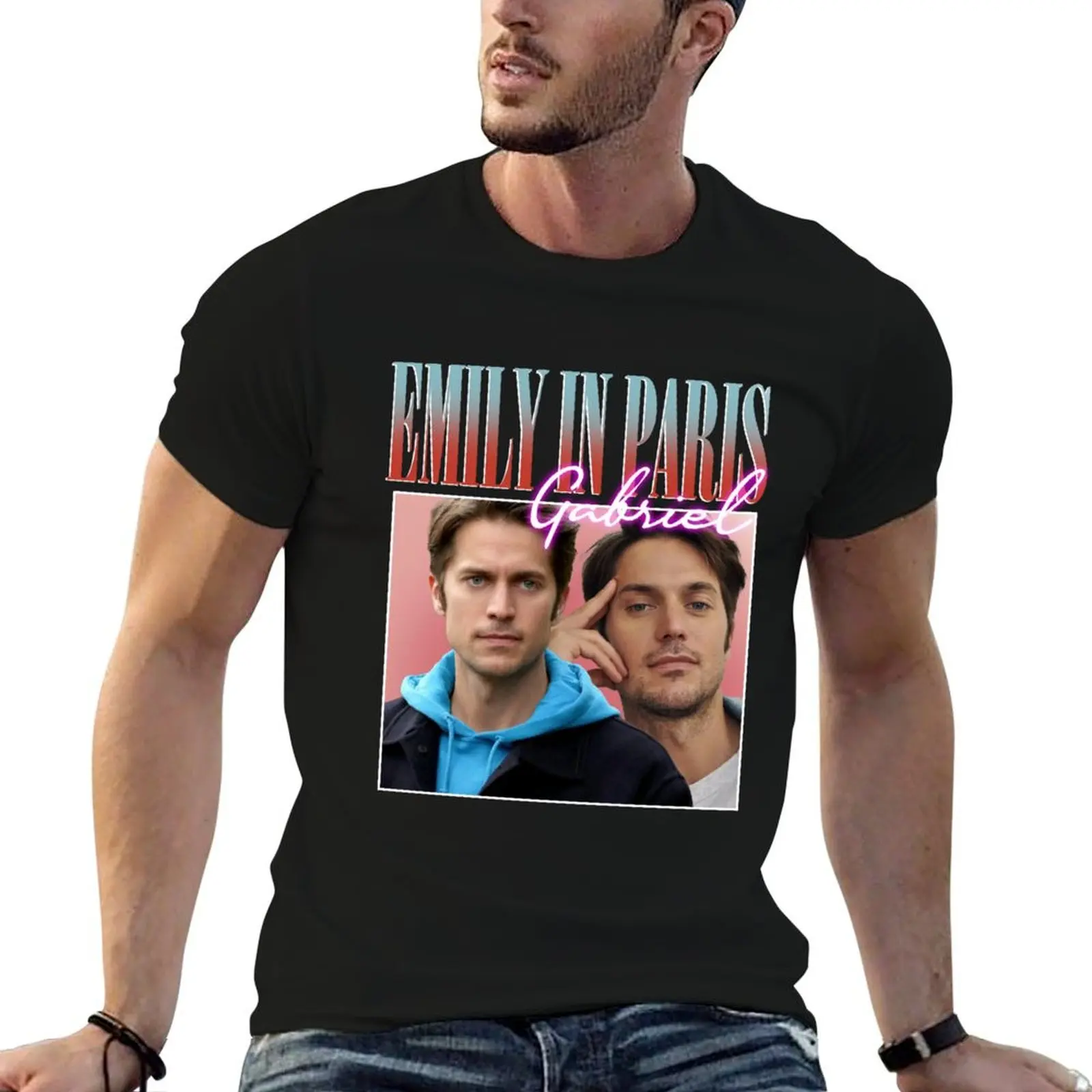 

Рубашка класса люкс t gabriel t fit slim Paris for Футболка рубашки emily man in man