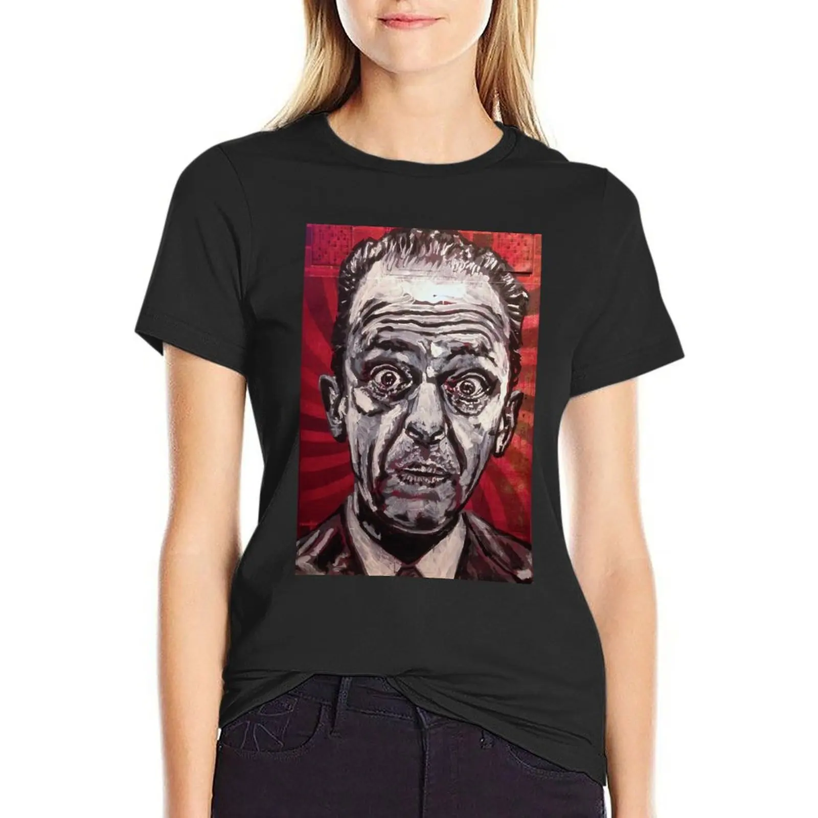 Don Knotts T-Shirt Short sleeve tee summer clothes female hippie clothes graphic t-shirts for Women