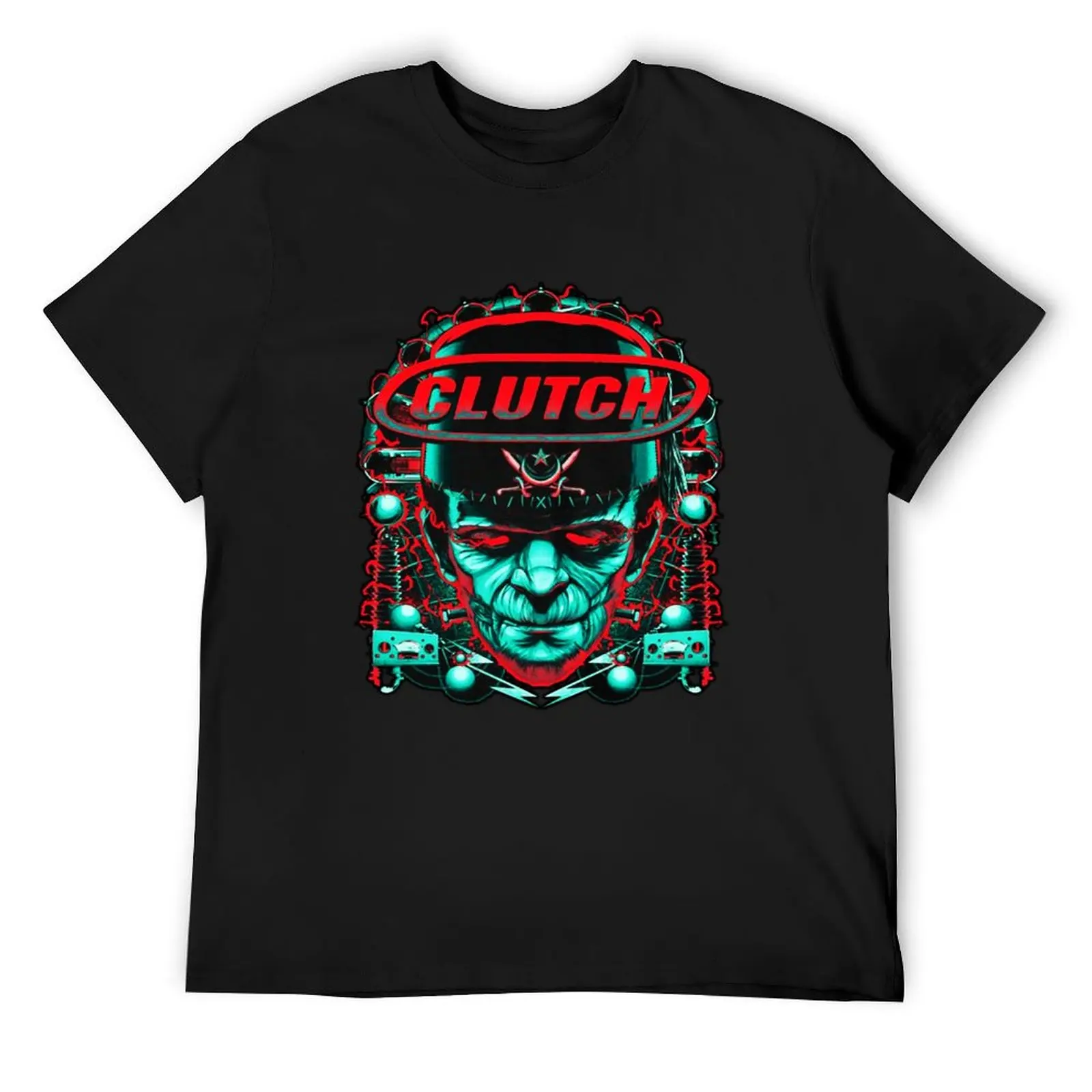 Clutch is an American rock band from Germantown Essential , T-Shirt summer tops sweat blacks baggy shirts Short sleeve tee men