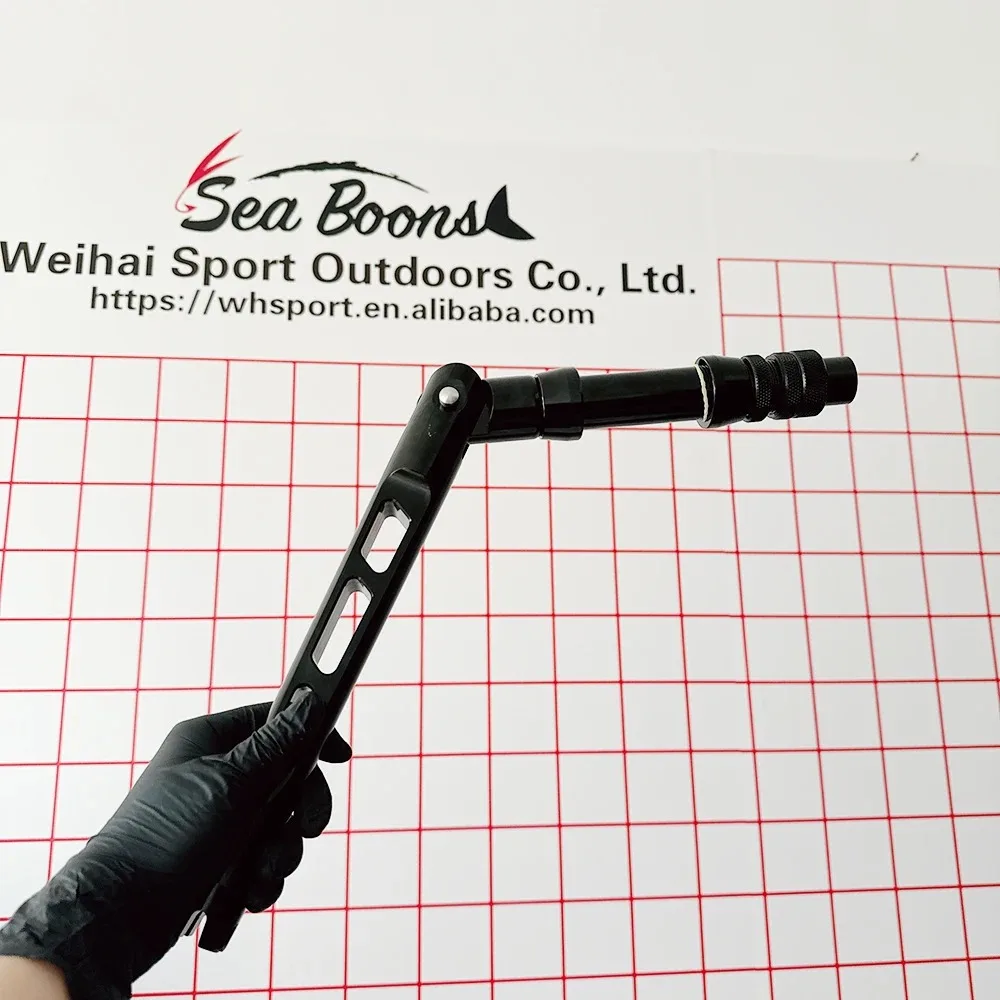 New Heavy Duty #4 #Big Game Can Adjust Four Angles of Technical Rod Alu Butt Bend Straight for Dragging Fishing Rod
