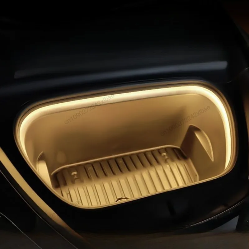 

Светодиодный светильник в стиле хода, простая установка, холодное белое освещение, внутренний аксессуар для Tesla, новая модель Y 2021, запуск Juniper