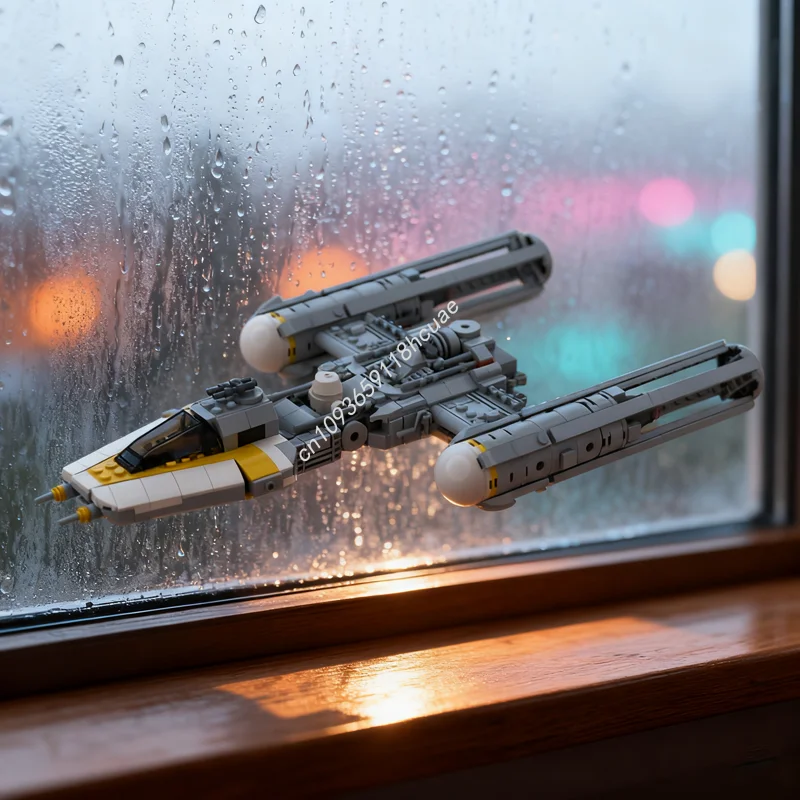 

607 шт. MOC Y крыло минифигурка весы звезда боевая модель игрушка строительные блоки строительство собрать Рождественский подарок DIY творческий кирпич