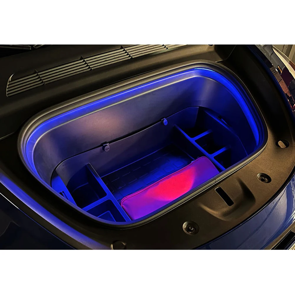 5m Car Frunk LED Light Strip for Tesla Model 3 Y S X Front Rear Trunk LED Strip Light Flexible Waterproof Interior Accessories