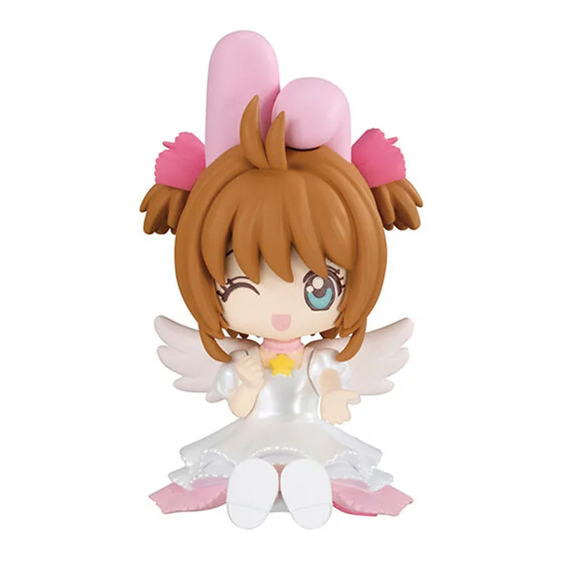 

Genuine Bandai Sanrio Cardcaptorsakura Linkage Blind Box Sakura Li Syaoran Cinnamoroll Mymelody Cute Doll Garage Kit Gift Decor