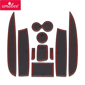 Sola dümen, Renault Clio 4 için Kaymaz Kapı Yuvası Fincan Altlığı, bir yastık, kaymaz, yuva, bağlantı noktası, iç aksesuarlar, bir hız treni üzerindeki paspaslar, 2013-2018 6 renault clio için ana satış paspasları-no. 3