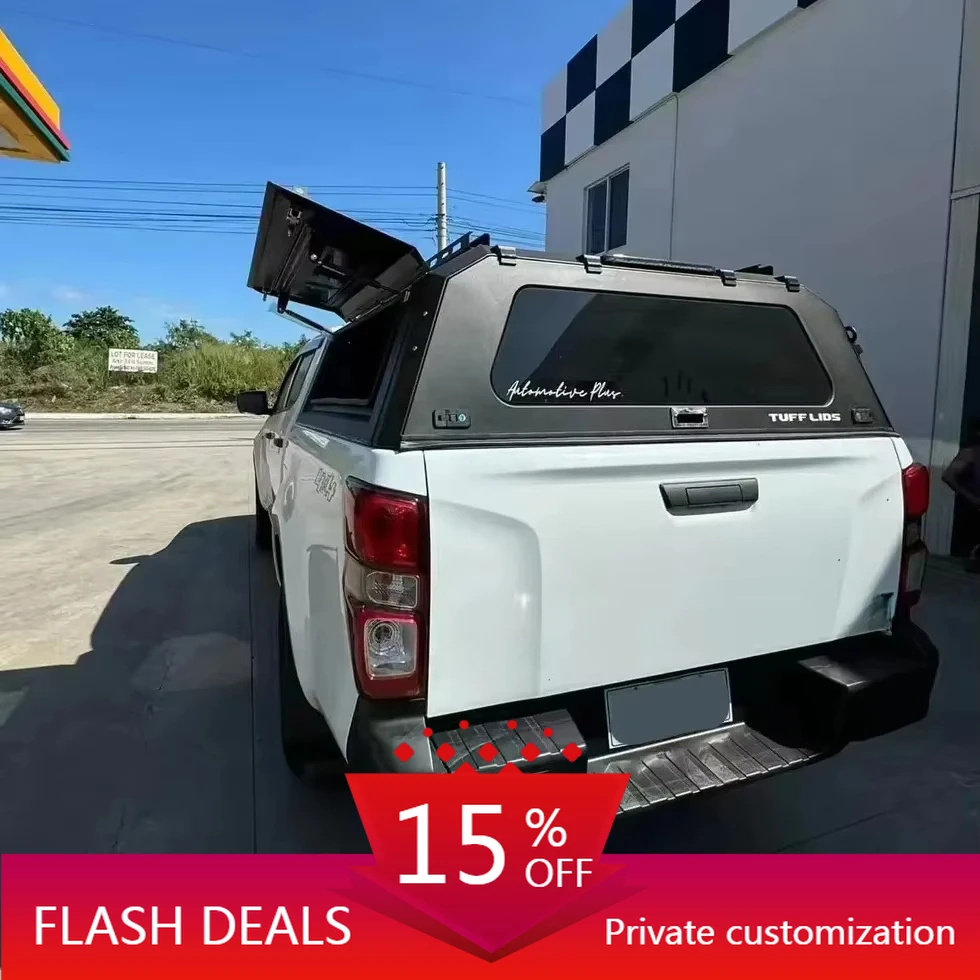 

Customized Aluminum 4x4 Pickup Truck Canopy for Isuzu D-max Leakproof Anti-rusted Anto Accessories Hardtop Cover
