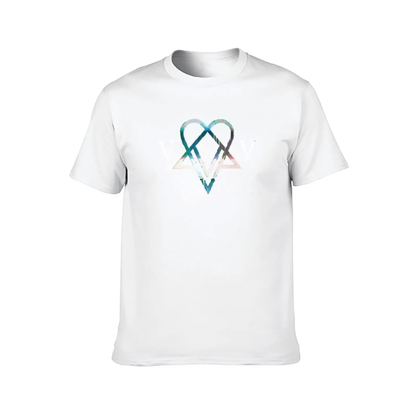 فيل فالو VV H I M تي شيرت مطبوعة تي شيرت للرجل القطن تي شيرت رجل 100% تي شيرت #2