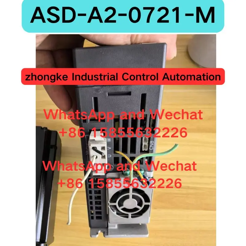 Used OEM disassembled parts Servo driver ASD-A2-0721-M Functional test OK