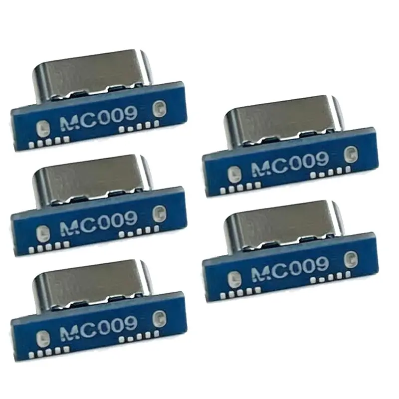 

Efficient Micro USB 3.0 Female To Type-C Adapter Board: DIY Repair And Modification Kit, Supports 5 Gbps Transfer Rates 5Pcs