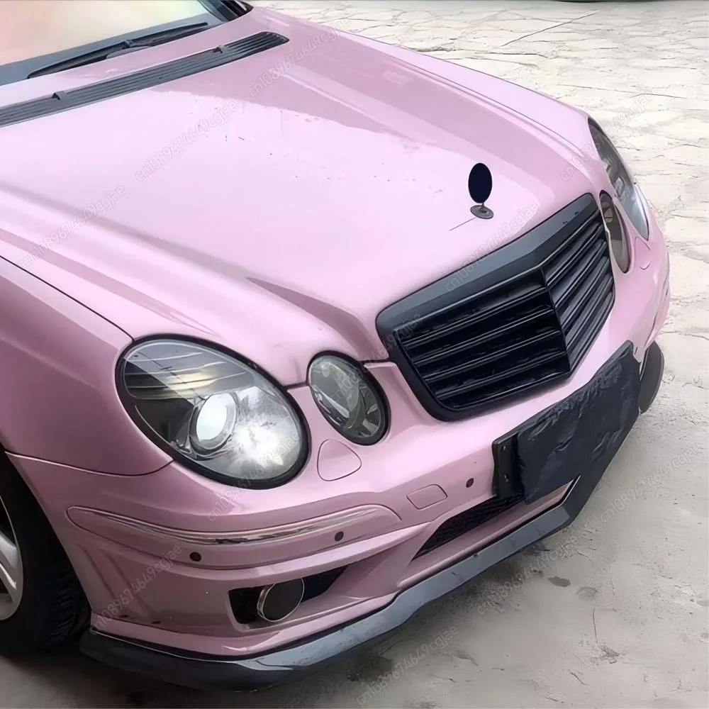 

Front Bumper Grille Body Kit Grill Gloss Black For Mercedes Benz W211 E-Class E280 E320 E350 E400 E500 Saloon 2006-2009 Facelift