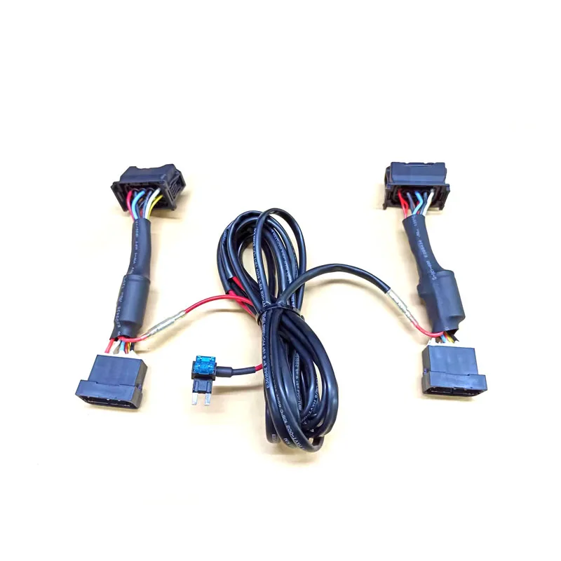 2x Retrofit facelift LCI xenon Head light cable adaptor For x1 e84 pre lci
