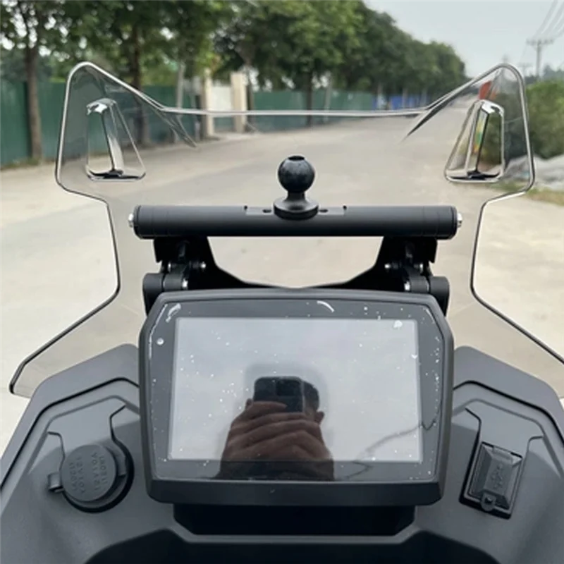 

Compact Motorcycle Phone Holder Stand Support GPS Navigation Plate Bracket For VOGE Valico 525DSX DSX525 DS525X DSX 525 Parts