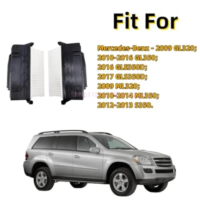 

Air Filter For Mercedes W164 W166 GL350 ML350 3.0L V6 S350 W221 6420940000 6420942304 6420942404 AMEXIAOXU