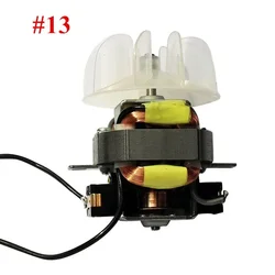 220V Föhnmotor # 13 1500 W-2000 W voor Kapsalon Professionele High Power Droger Motor met Fan Leaf Föhn Onderdelen