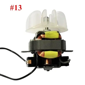 محرك مجفف الشعر 220 فولت # 13 1500 واط-2000 واط لصالون الشعر المهنية عالية الطاقة محرك مجفف مع أجزاء مجفف الشعر ورقة المروحة