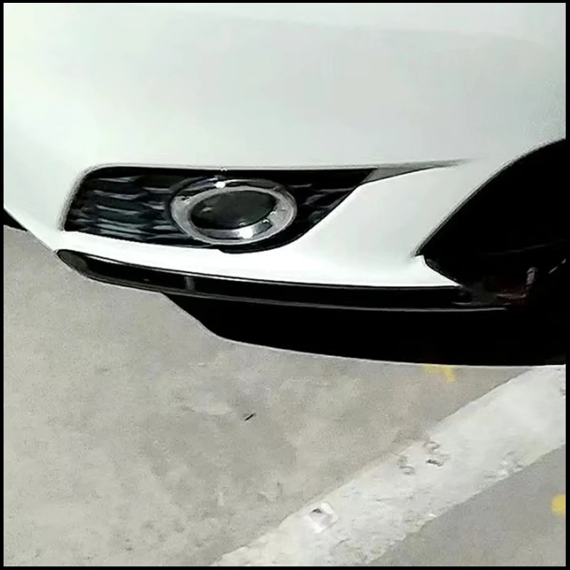 

FOR Nissan Sentra 2016-2019 Both Side Bumper Lip Corner Cover Sticker Trim Strip Decorate Car Styling Auto Parts Accessories