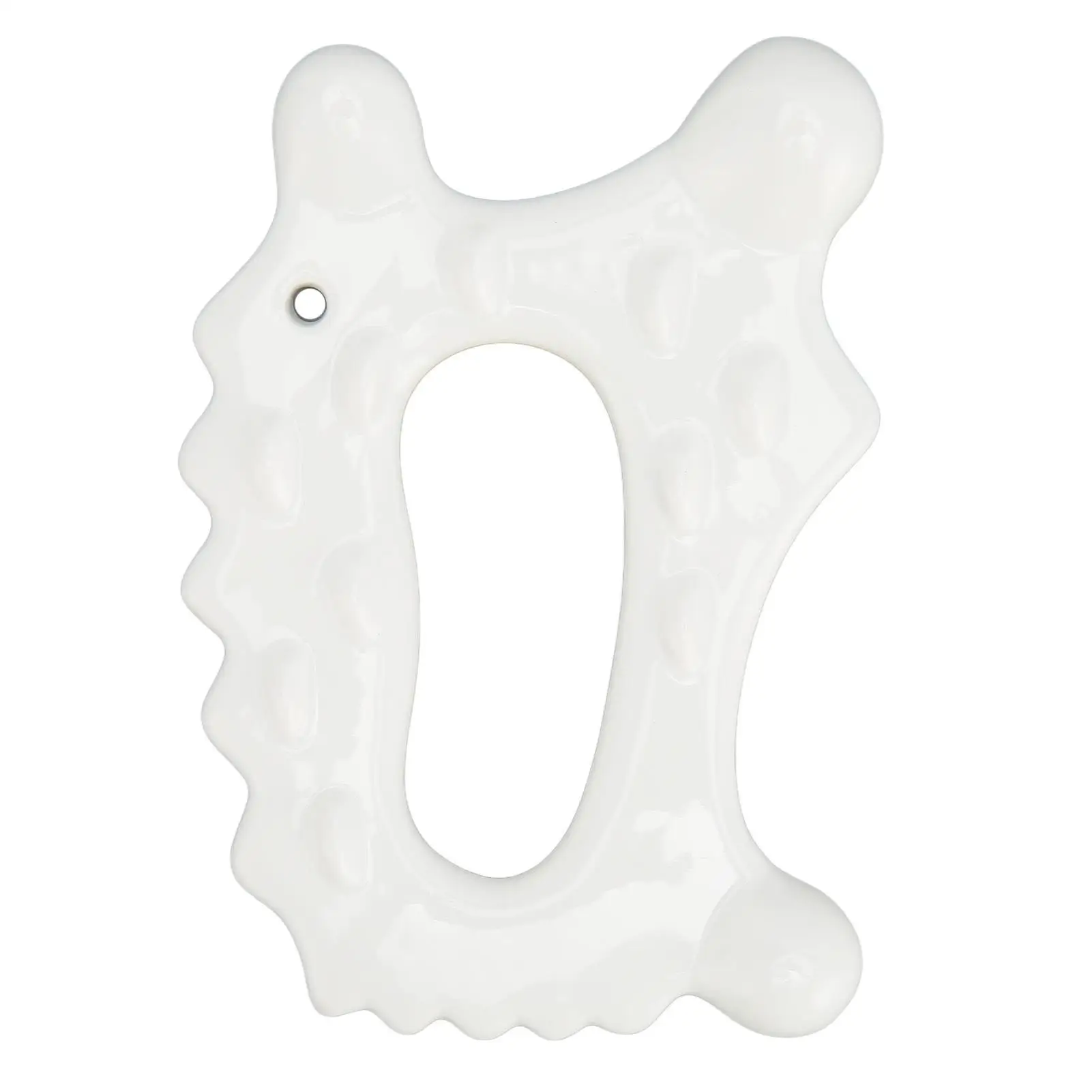 

Керамическая доска Гуа Ша для подтяжки кожи, инструмент для гладкого массажа для облегчения целлюлита и релаксации