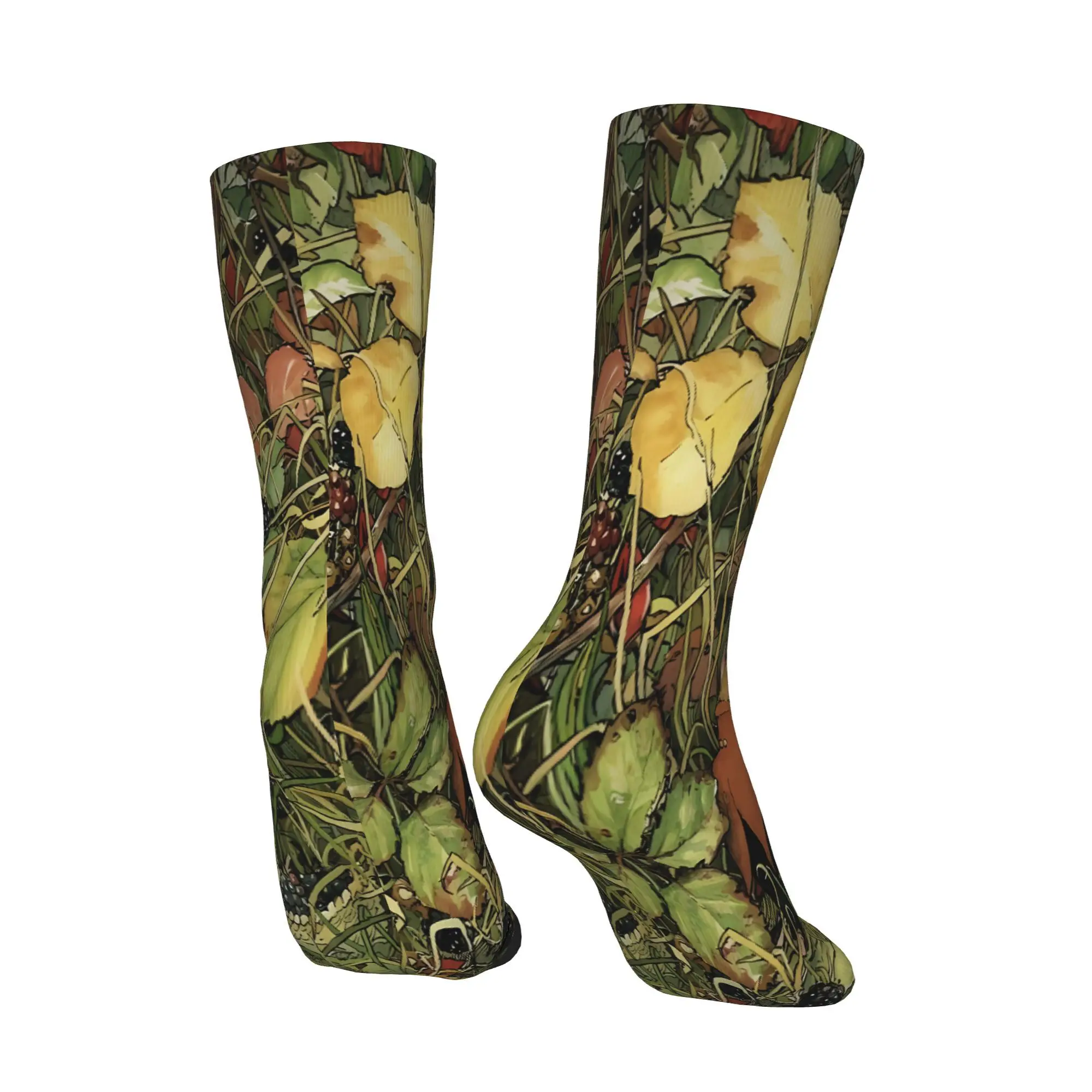 Squirrel In The Tree Socks Male Mens Women Winter Stockings Polyester