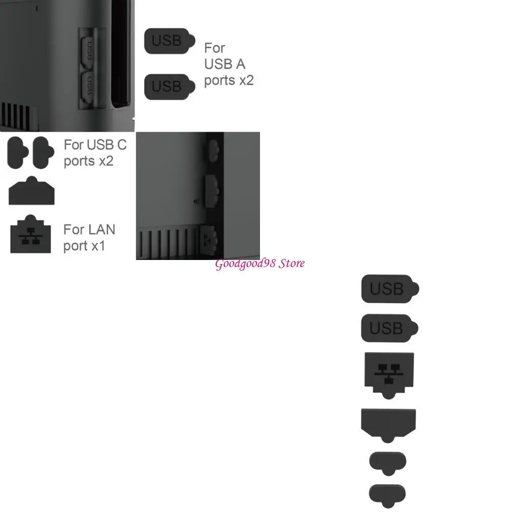 

Gaming Accessories Dustproof Plug for NS2 Game Consoles Dust Plug