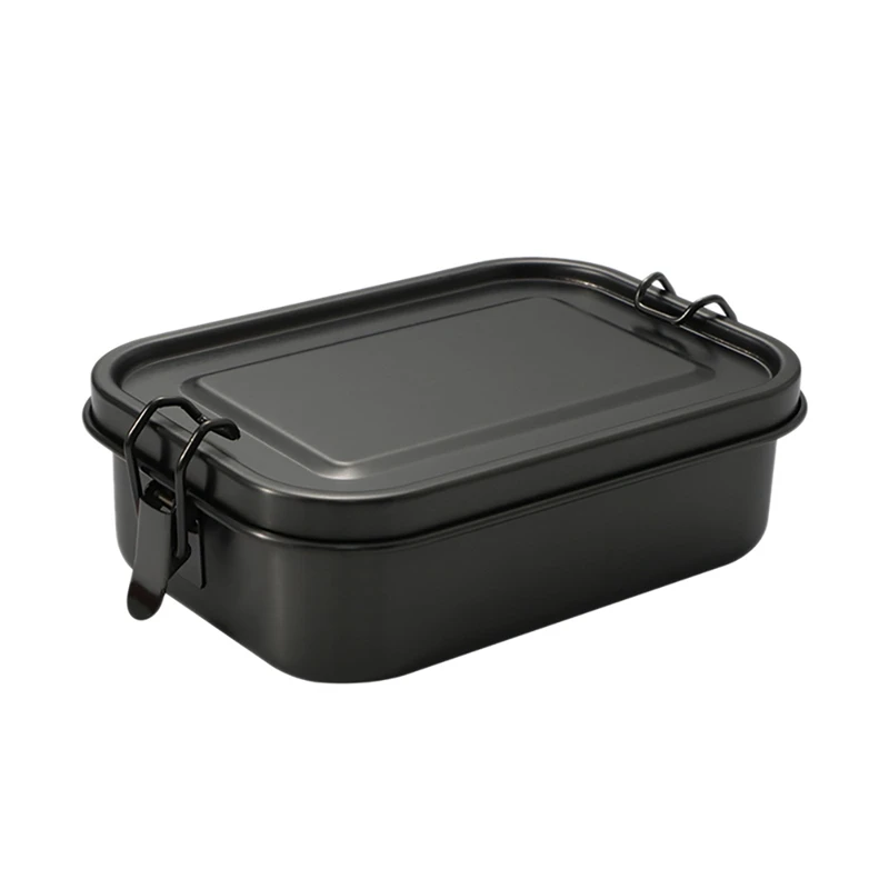 Stainless Steel Bento Box Leakproof Metal Lunch Box With Removable Divider Lunch Box For Children And Adults