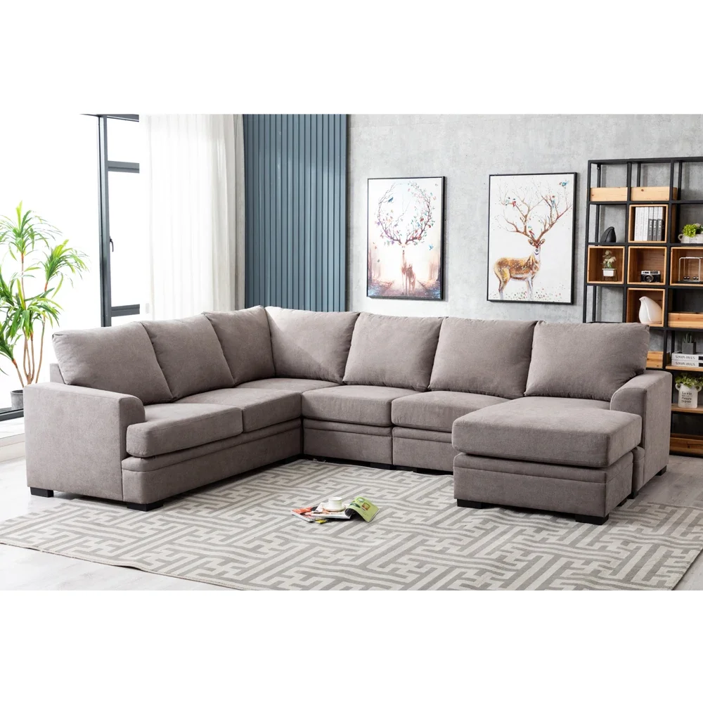 

zz Furniture American style Modern Luxury Sectional Couch Living Room Sofas