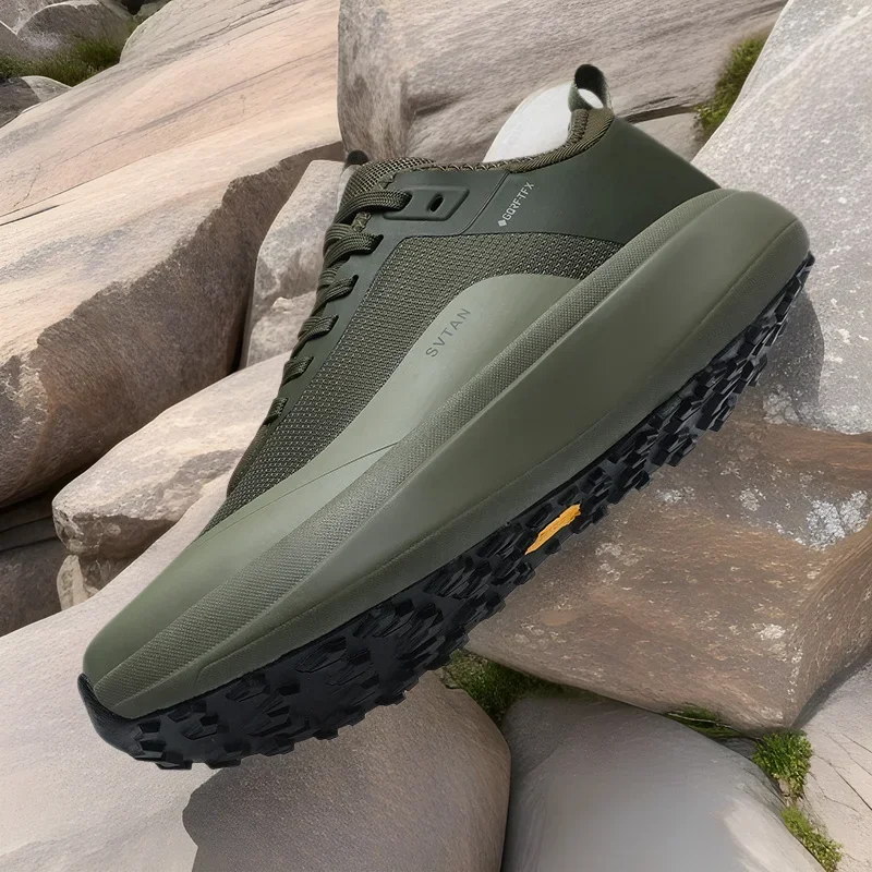 

Мужская зимняя уличная водонепроницаемая нескользящая износостойкая походная профессиональная обувь для альпинизма, повседневная амортизирующая обувь для бега