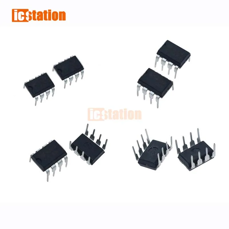 50PCS NE555 NE 555 NE555P DIP-8 DIP 8 SINGLE BIPOLAR TIMERS IC CHIP