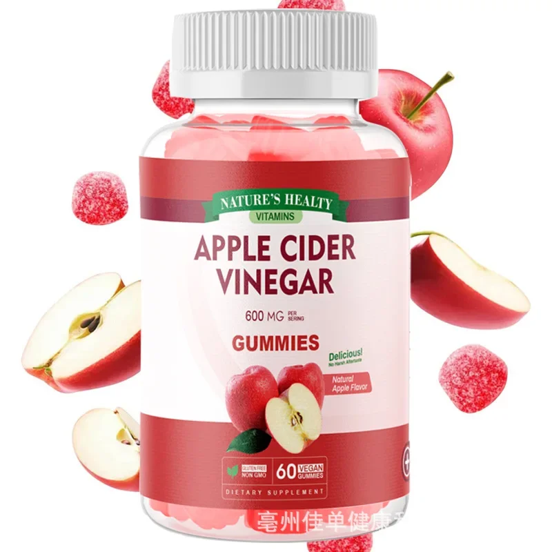 Apple cider vinegar slim maintain body management gummies，weight management, promotion of digestion and intestinal health