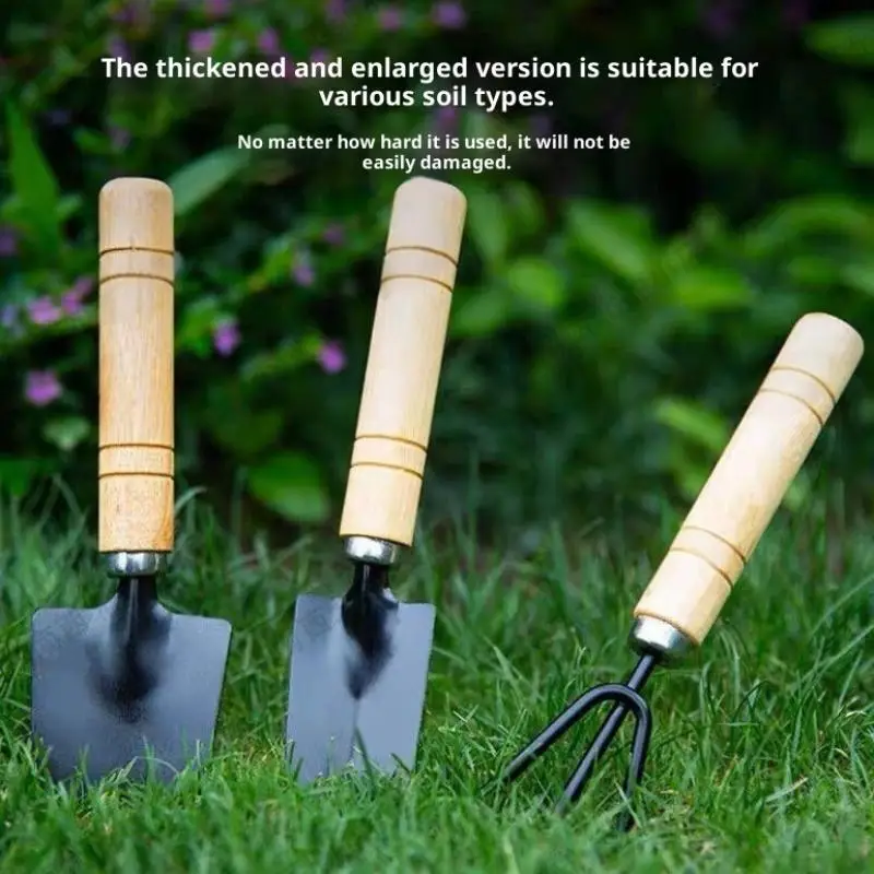 *3Pcs/Set Mini Garden Tool Set For Garden Plants Flower Pot Cactus Vegetables Digging Weeding Indoor Small Plants Garden Tools