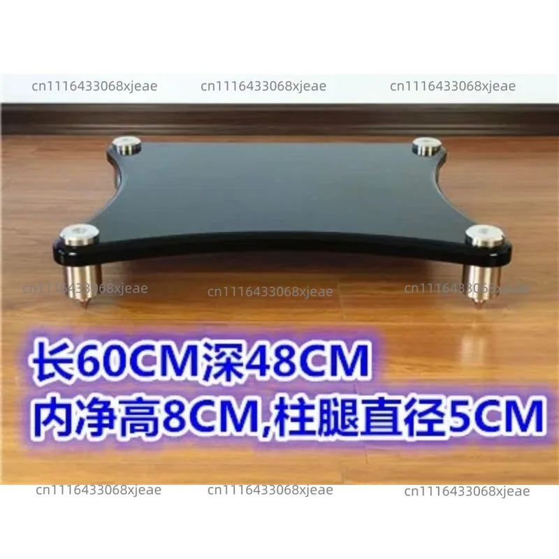 Complete Set Rack Amplifier Audio Racks Cabinet Equipment Frame Shelf Shock Absorber Isolator Feet Spikes Support