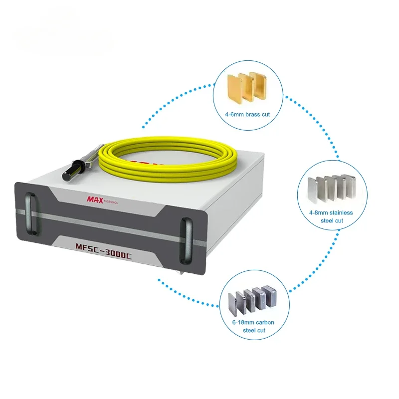 Max Fiber Laser Source MFSC-3000X 3000W MFSC-3000 Laser Equipment