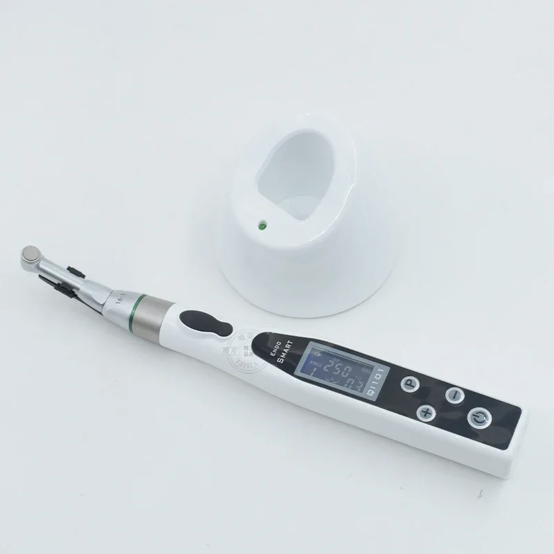 Dentals Rotary Root Canal Treatment 9 Modes Smart Mini Head 16:1 Wireless Contra Angle With Apex Locator And Led Display