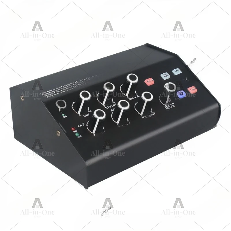 Live streaming host Professional musical instrument External sound card Computer recording Singing live broadcast equipment