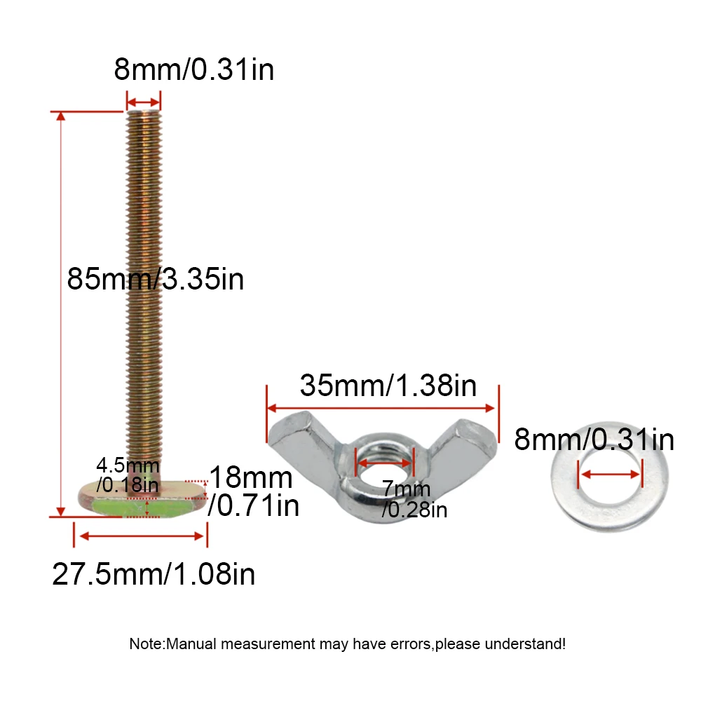 5 Sets CNC Press Plate Clamp Fixture Engraving Machine Parts Arcuate CNC Pressure Plate 85MM Bow Plate for T-Slot Working Table