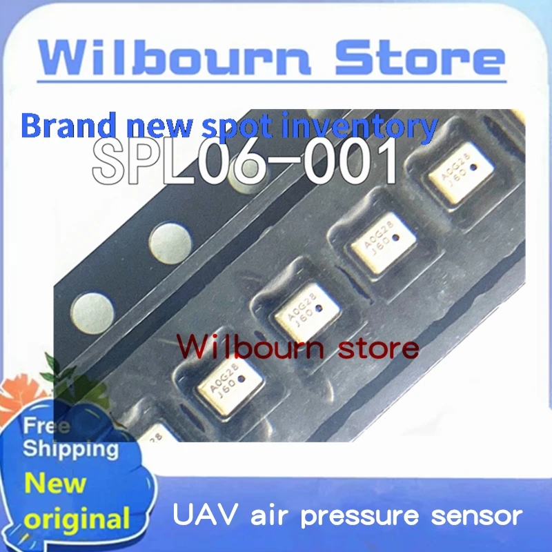 Own inventory   10PCS/LOT   SPL06-001 SPL06 LGA8 Gower high-precision barometer drone sensors